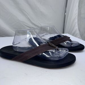 Reef Cushion Comfort  Flip Flop Men Sandal Size 10 Brown Summer Beach